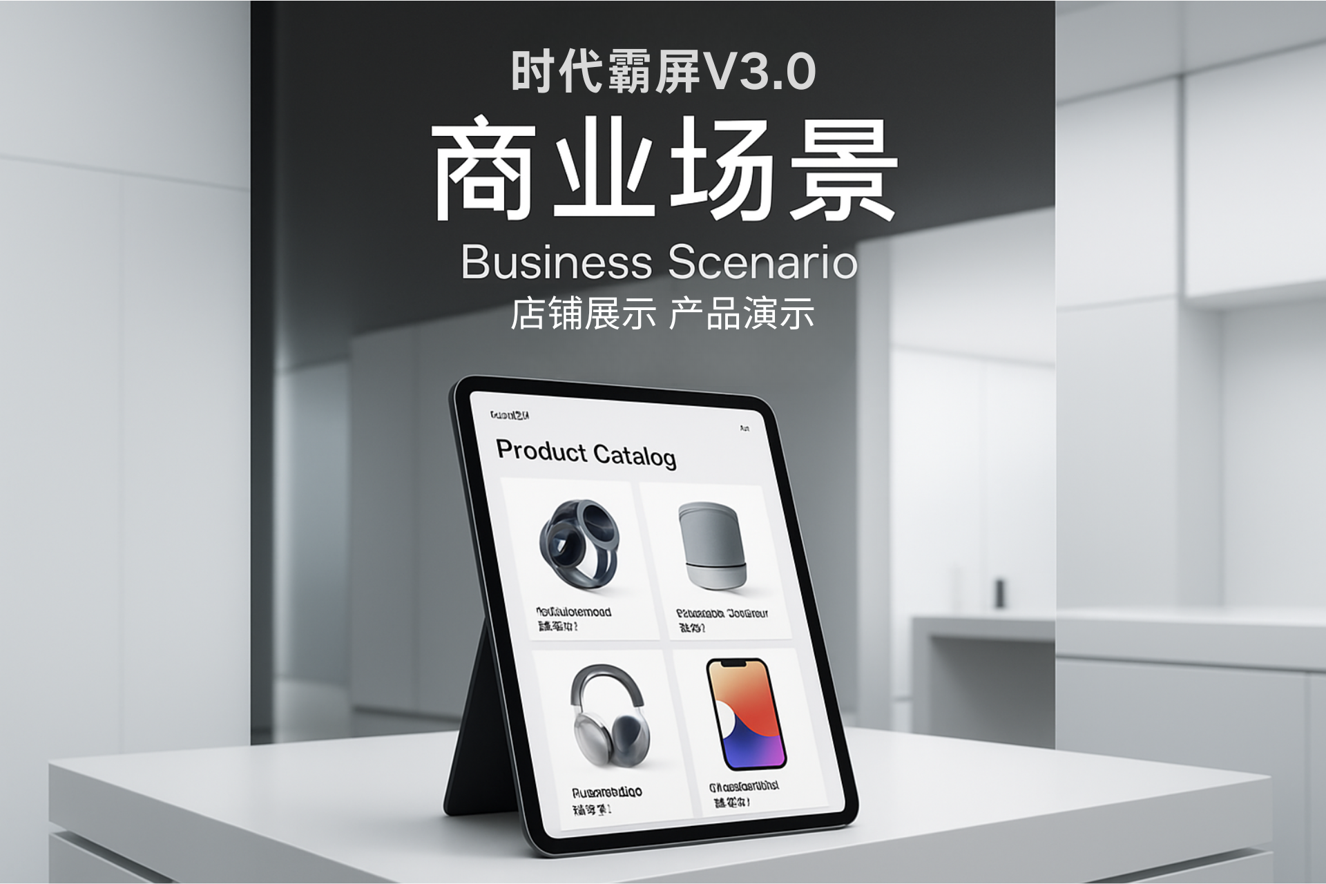 时代科技店铺展示平板 - SDPOS KIOSK